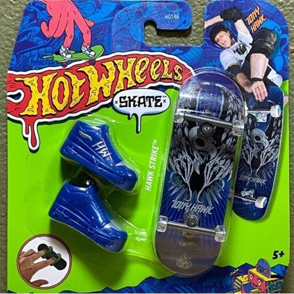 Tony Hawk Hot Wheels Skate‎ Treasure Hunt Strike Originals Skateboard NIP 2022